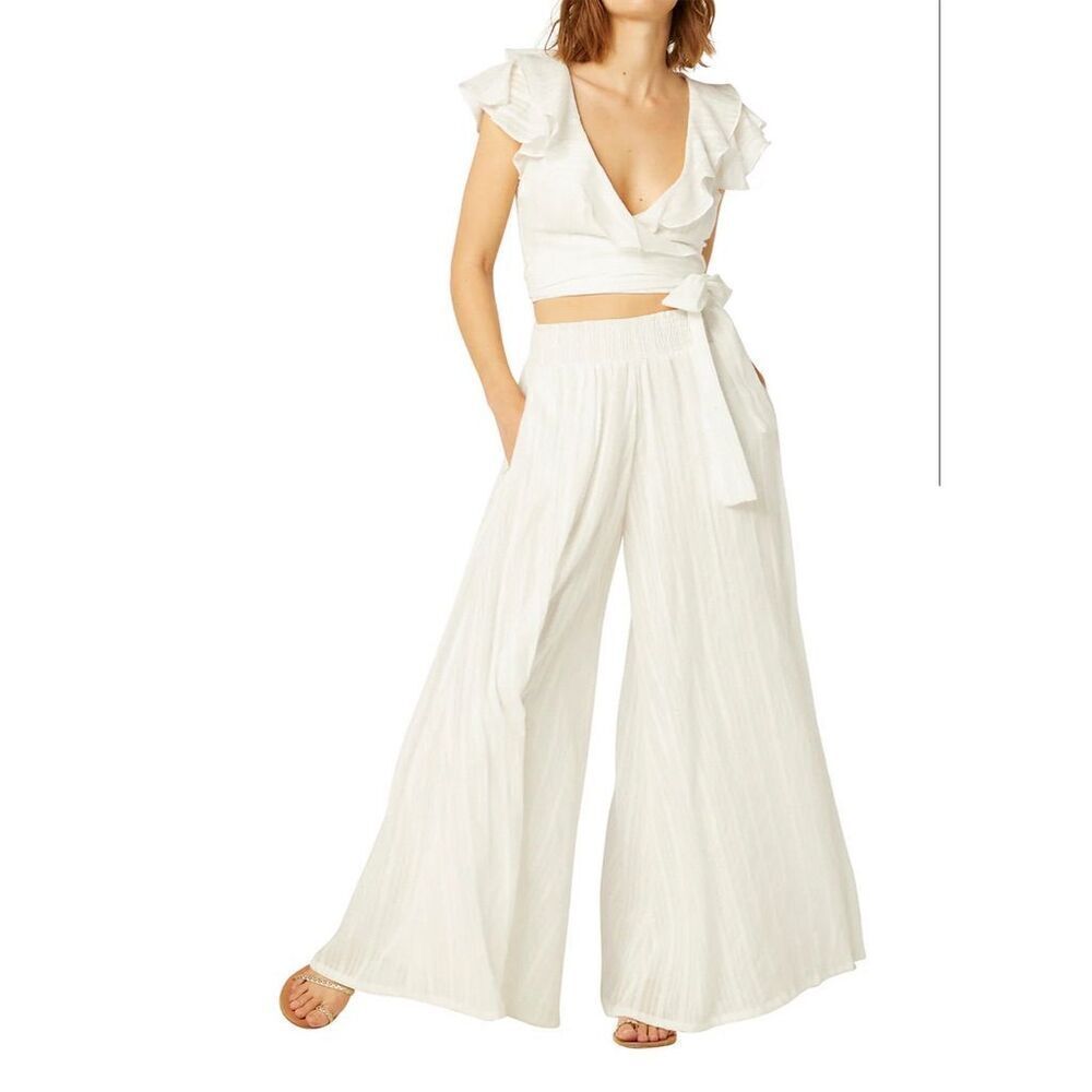 Misa Los Angeles  Pilar Wide Leg Pants XS
